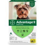 Advantage II For Small Dogs (6 Pack)