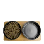 Be One Breed - Bamboo & Ceramic Bowls - Black (40 oz) - Image 2