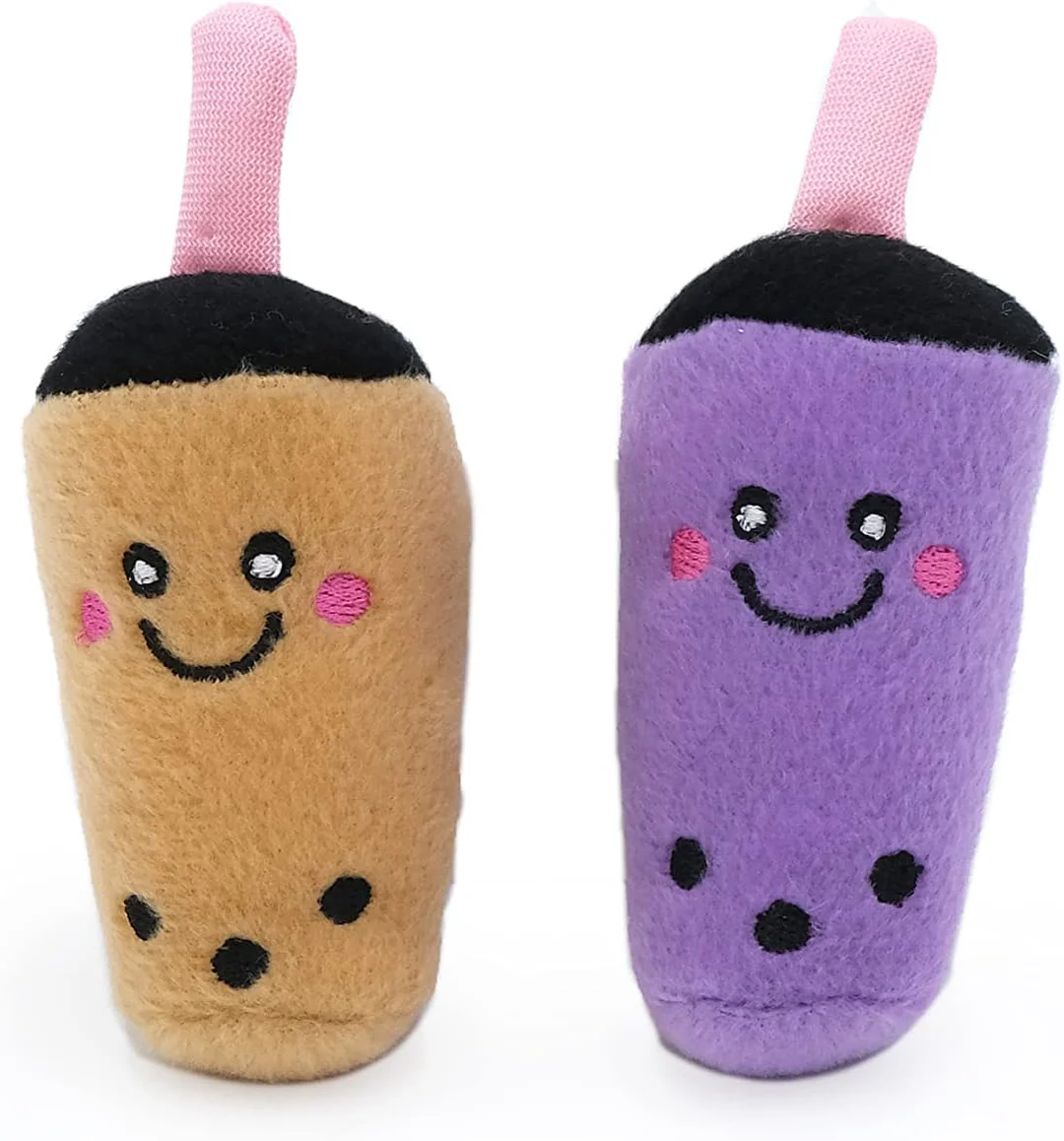 61FgGz7o71L._AC_SL1500 ZippyClaws NomNomz Cat Toy - Milk Tea and Taro - Image 1