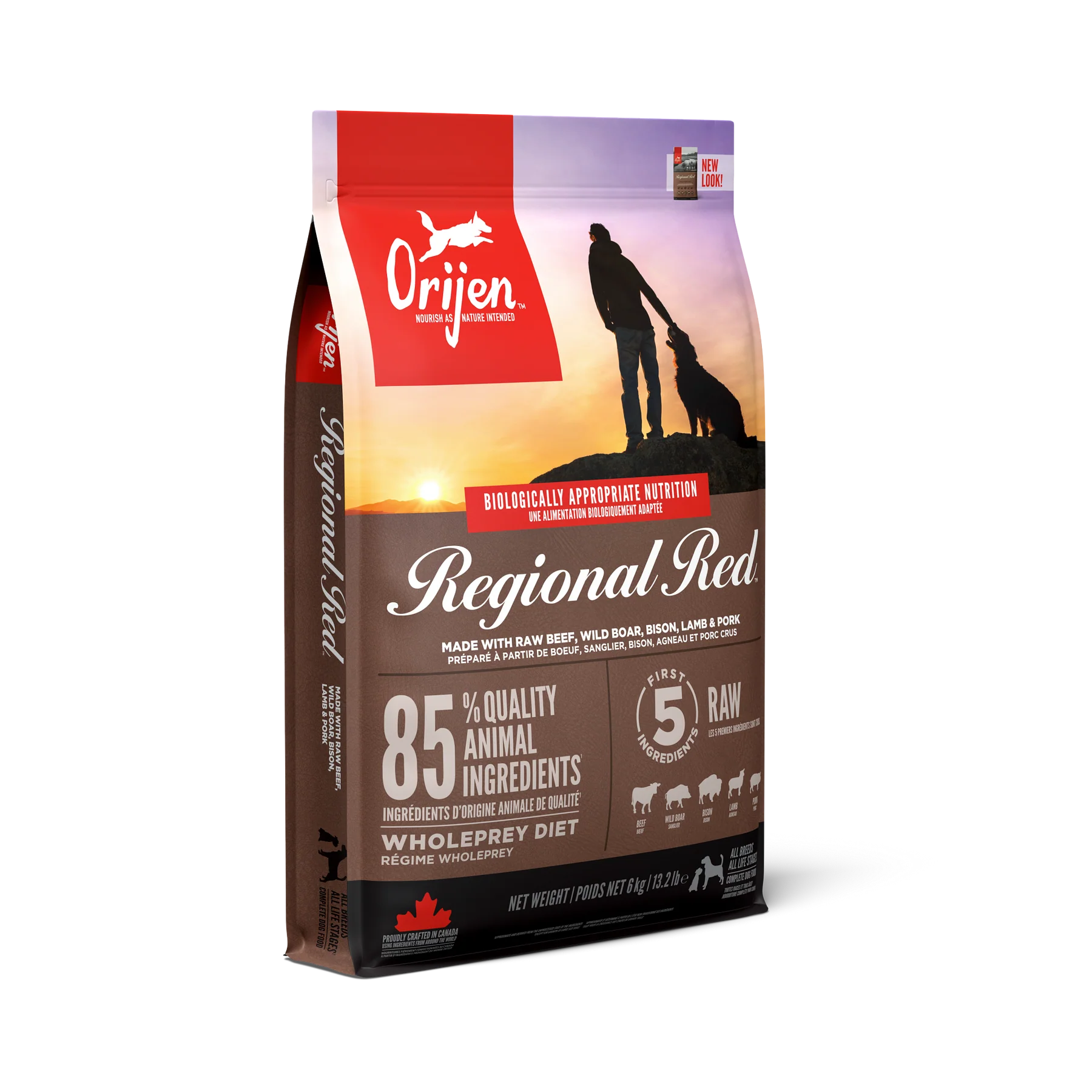 Orijen Adult Regional Red Dog Food (13 LB) - Image 1