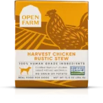 Open Farm Harvest Chicken Rustic Stew Wet Dog Food (12.5oz x 10)